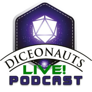 Diceonauts Logo des Livepodcasts